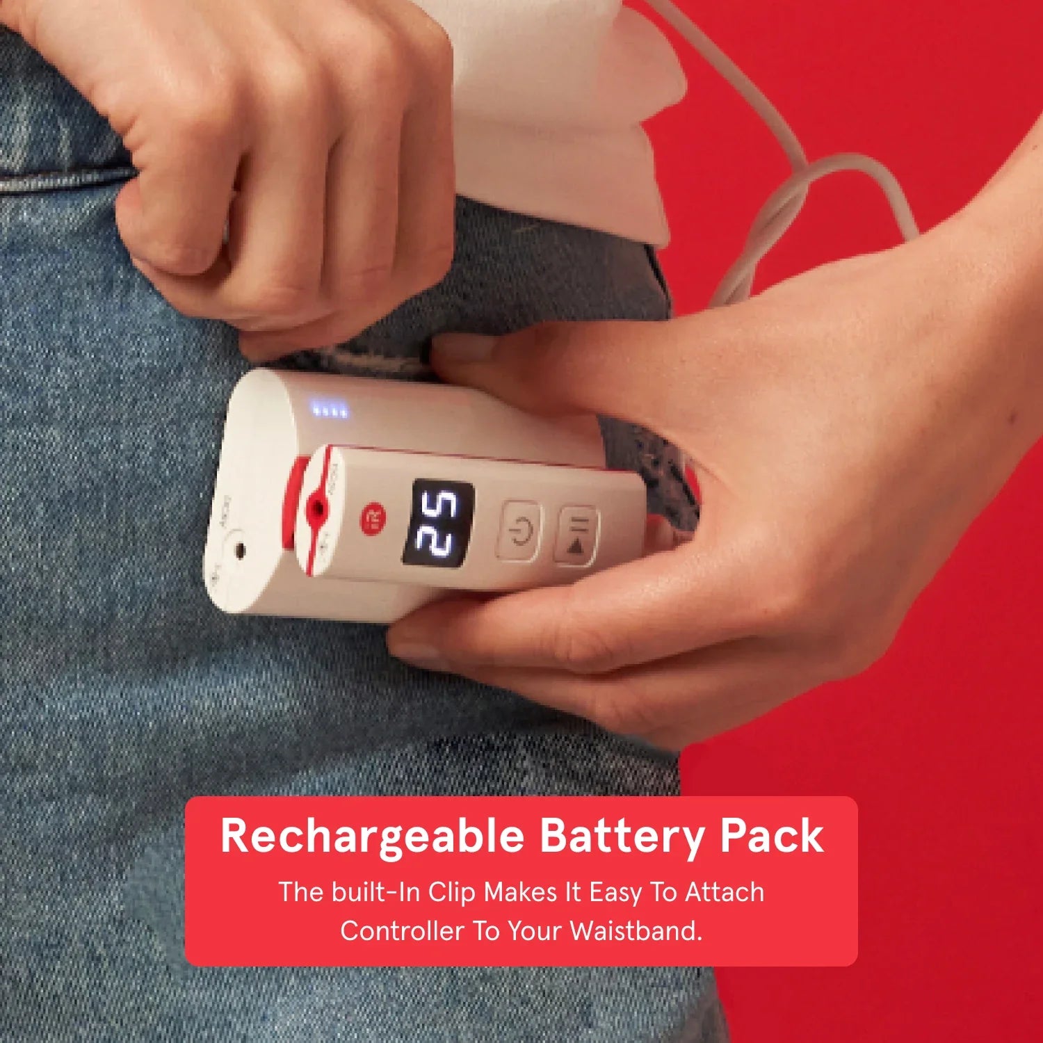 Rechargeable battery pack for Professional and Essential.