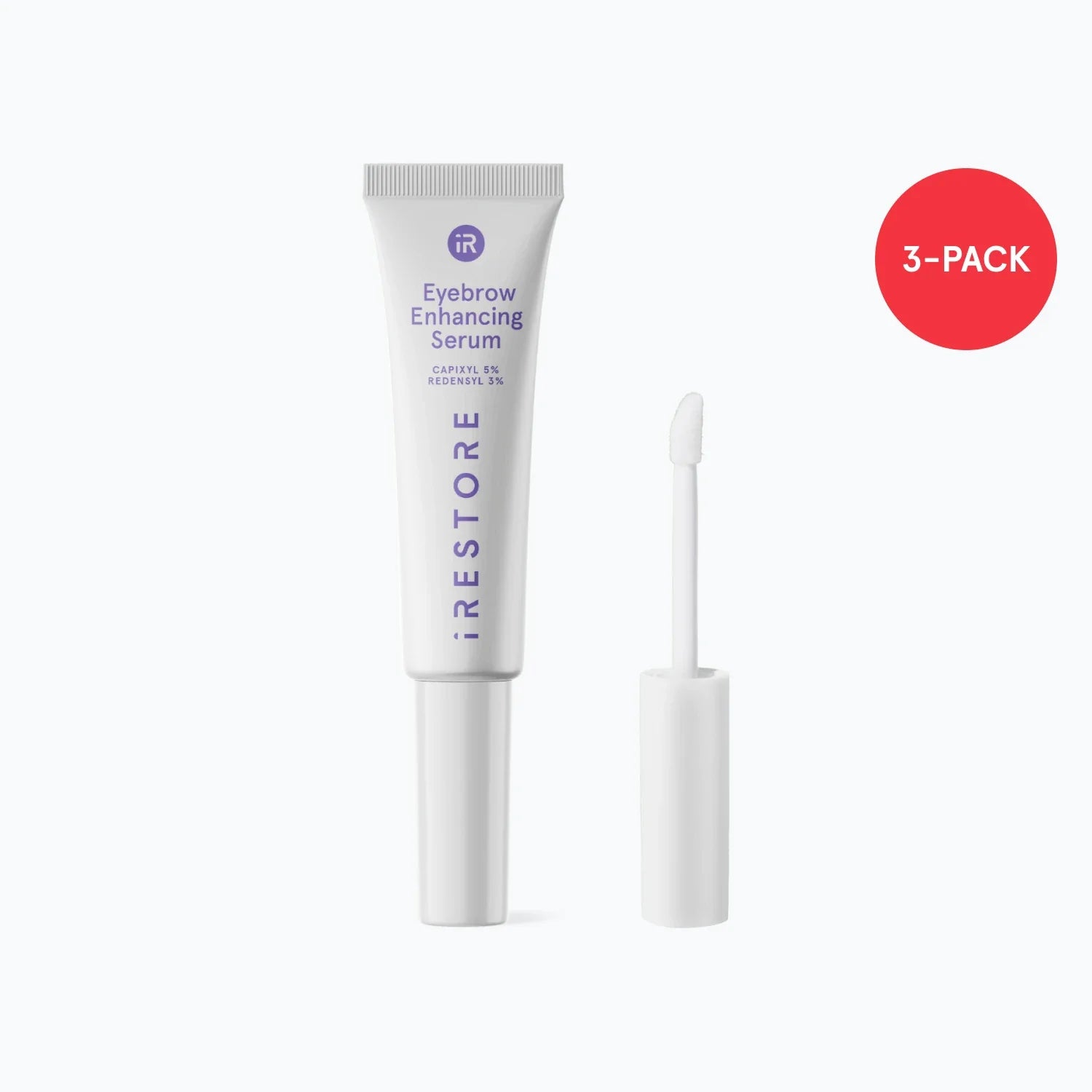 Image of the Eyebrow Enhancing Serum showing the 3-Pack badge.