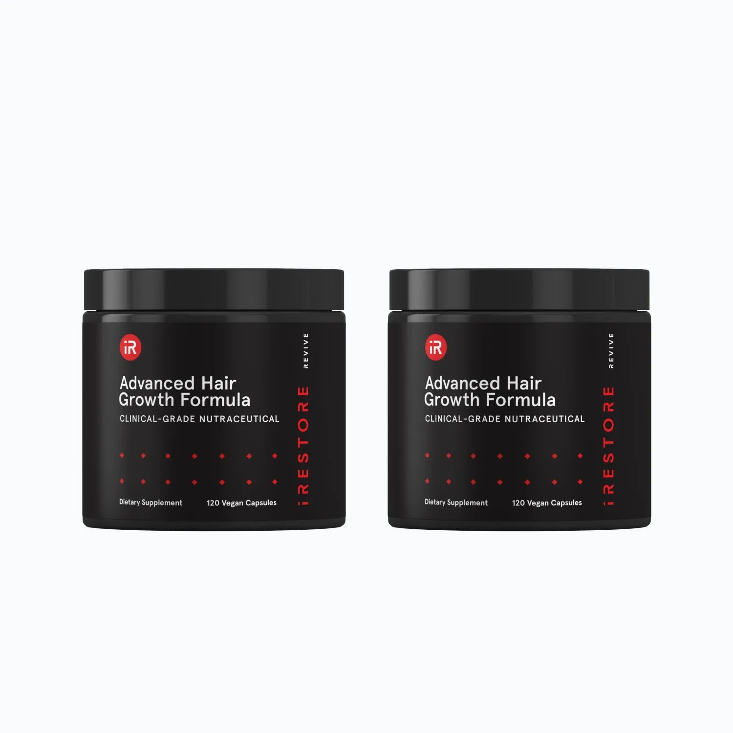 Image of two jars of Advanced Hair Growth Formula.