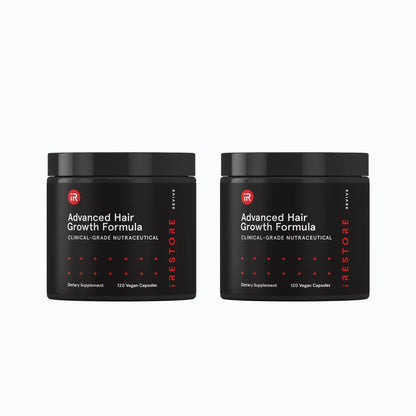 Image of two jars of Advanced Hair Growth Formula.