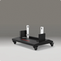black floor stand