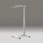 white universal stand